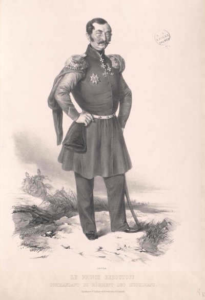 Vaszilij Oszipov gróf Bebutov alkotó: Artist Unknown
