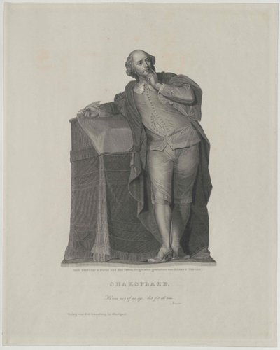 William Shakespeare alkotó: Artist Unknown