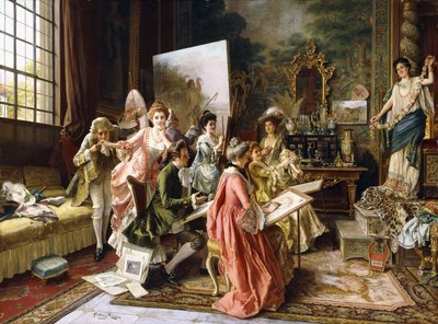 A művészeti osztály, alkotó: Arturo Ricci
