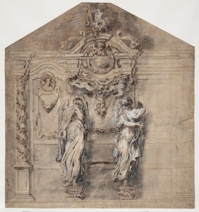 Tervezés gyóntatószékhez alkotó: Artus Quellinus d.Y.