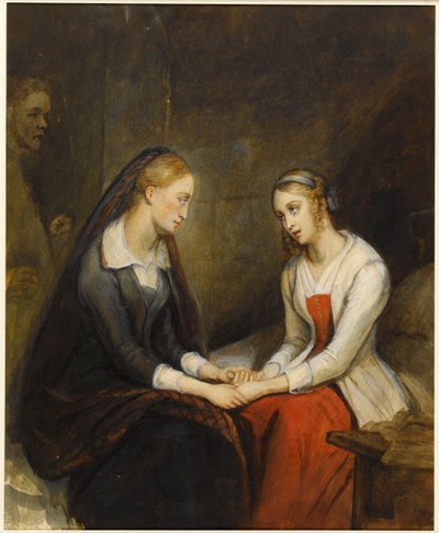 Effie és Jeanie alkotó: Ary Scheffer