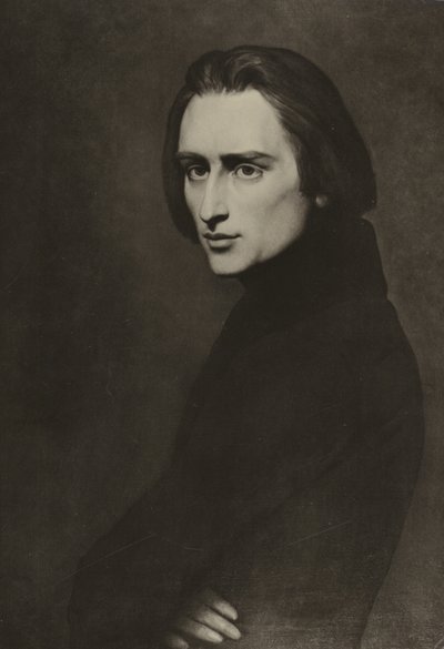 Liszt Ferenc, magyar zeneszerző alkotó: Ary Scheffer