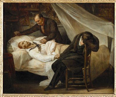Gericault halála ... alkotó: Ary Scheffer