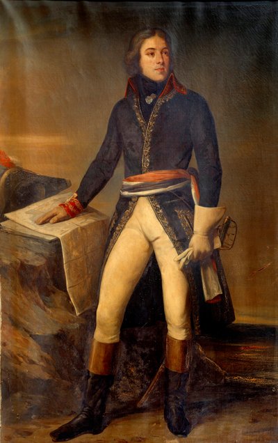 Lazarus Louis Hoche tábornok (1768-1797) portréja Ary Scheffer (1795-1858) festménye 1835 Párizs, Hadsereg Múzeuma alkotó: Ary Scheffer
