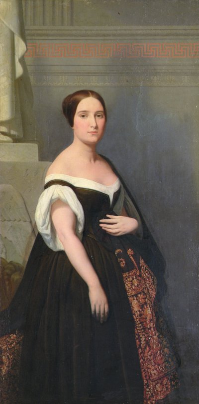 Mathilde hercegnő (1820-1904) (olaj, vászon) alkotó: Ary Scheffer