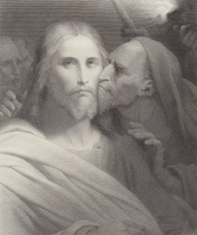 Júdás csókja alkotó: Ary Scheffer