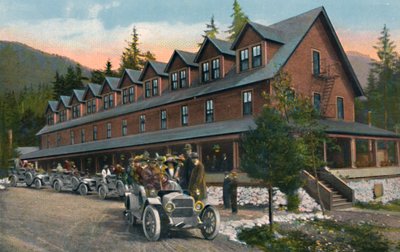 Mount Rainier National Park Inn, 1916 alkotó: Asahel Curtis