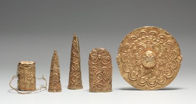 Ékszer, 1800-as évek alkotó: Asante Culture
