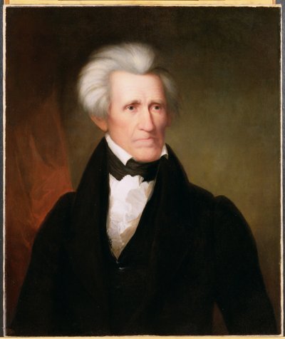 Andrew Jackson, 1835 alkotó: Asher Brown Durand