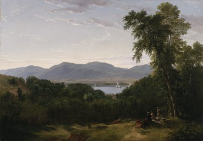Beacon Hills a Hudson folyón, 1852 alkotó: Asher Brown Durand