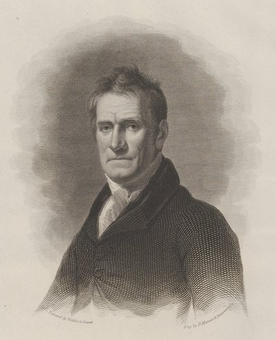 Cadwallader David Colden, New York város polgármestere, kb. 1825 alkotó: Asher Brown Durand