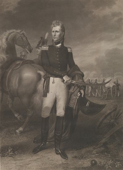 Andrew Jackson tábornok, 1828. június. alkotó: Asher Brown Durand