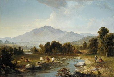 Magaspont: Shandaken-hegység, 1853. alkotó: Asher Brown Durand