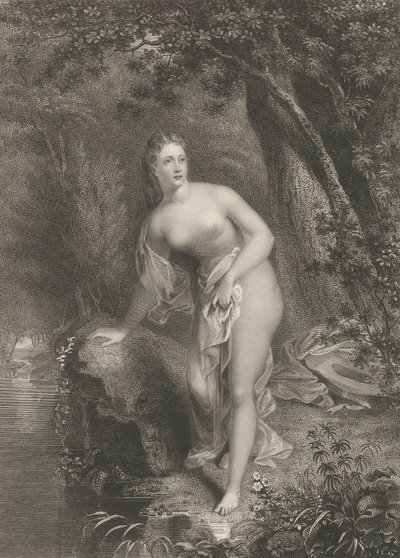 Musidora, 1825. alkotó: Asher Brown Durand