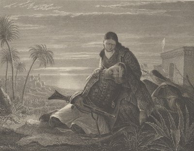 A haldokló görög, kb. 1830. alkotó: Asher Brown Durand