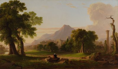 Az élet estéje, 1840 alkotó: Asher Brown Durand