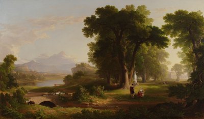 Az élet reggele, 1840 alkotó: Asher Brown Durand
