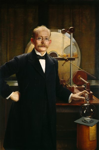 Professor Kristian Birkeland (1867-1917) alkotó: Asta Nørregaard