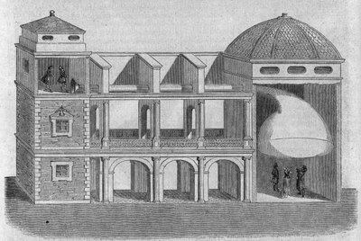 Athanase Kircher (vagy Athanasius Kircheri) (1601-1680) által feltalált akusztikus kornet. alkotó: Athanasius Kircher