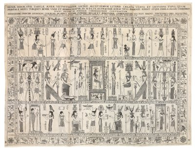 Oedipus Aegyptiacus alkotó: Athanasius Kircher