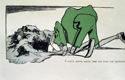 Attilio Mussino (1878-1954) illusztrációja Carlo Collodi "" Pinokkió kalandjai "" című meséjéhez. alkotó: Attilio Mussino