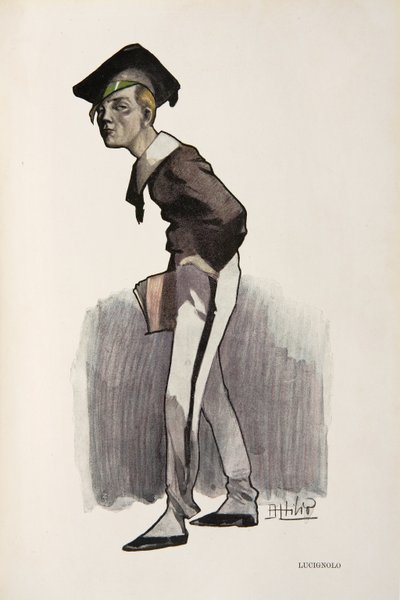 Lucignolo, Candlewick, 1911 körül alkotó: Attilio Mussino