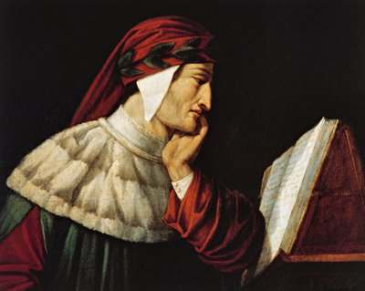 Dante Alighieri portréja (Firenze alkotó: Attilio Roncaldier