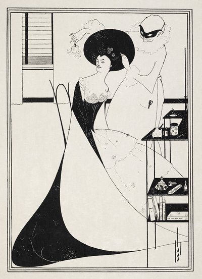 Illusztráció Oscar Wilde „Saloméjához”. alkotó: Aubrey (after) Beardsley