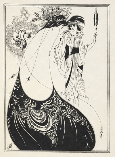 Illusztráció Oscar Wilde „Saloméjához”. alkotó: Aubrey (after) Beardsley