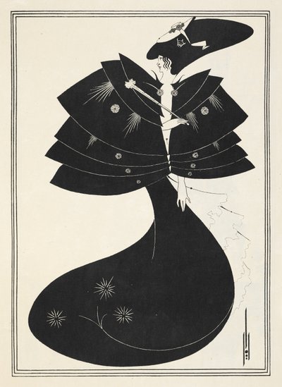 Illusztráció Oscar Wilde „Saloméjához”. alkotó: Aubrey (after) Beardsley