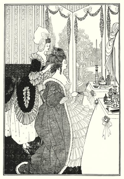 A WC (metszet) alkotó: Aubrey (after) Beardsley
