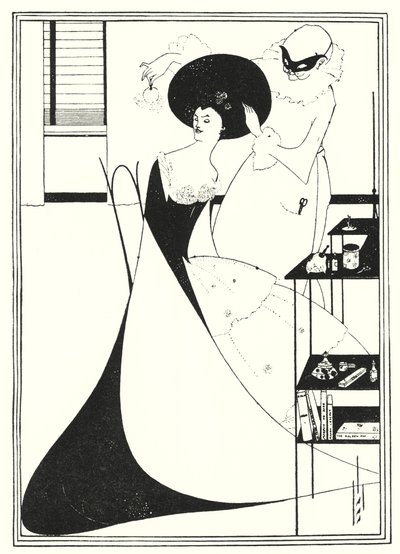 Salome toalettje (metszet) alkotó: Aubrey (after) Beardsley