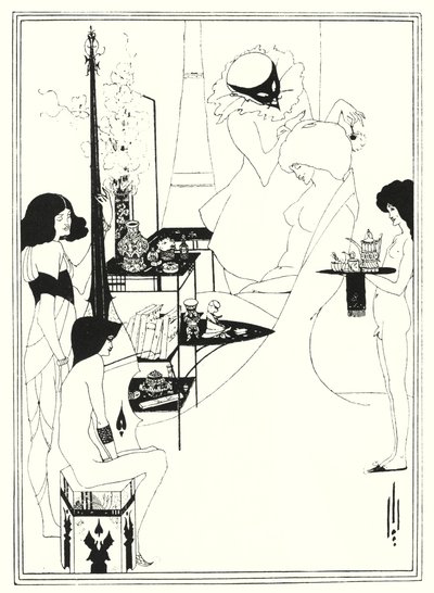 Salome toalettje (metszet) alkotó: Aubrey (after) Beardsley