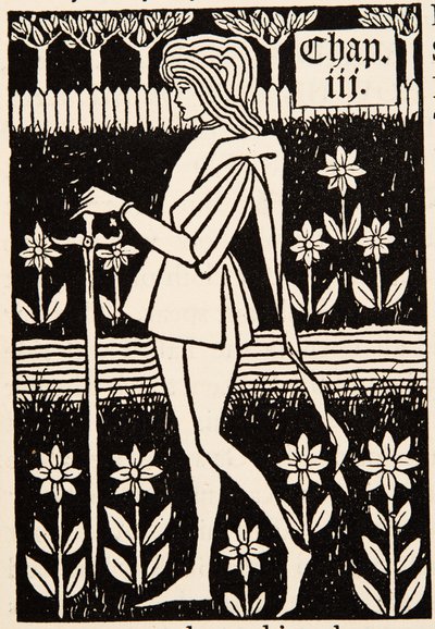 Egy oldal. Fejezetcím alkotó: Aubrey Beardsley