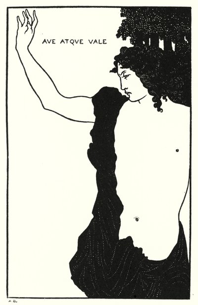 Hail And Goodbye, Catullus, Carmen Ci alkotó: Aubrey Beardsley