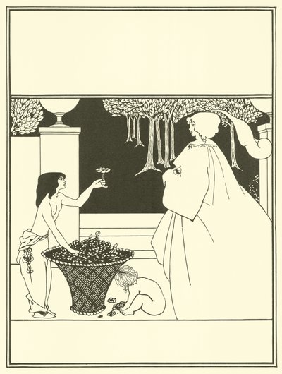 Borítóterv, A Sárga Könyv alkotó: Aubrey Beardsley