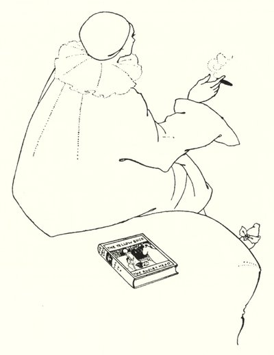 Tervezés egy meghívó számára alkotó: Aubrey Beardsley