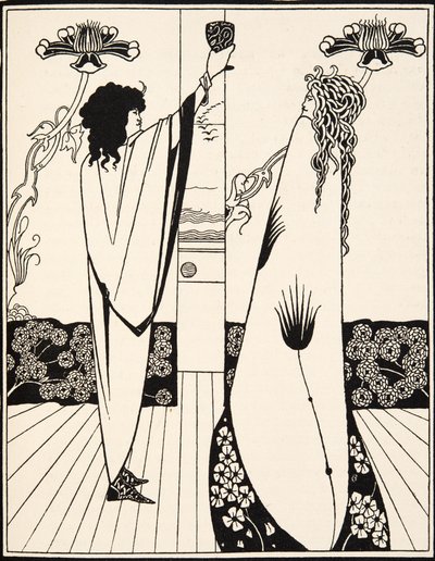 Hogyan ivott Sir Tristram a szerelmi italból alkotó: Aubrey Beardsley