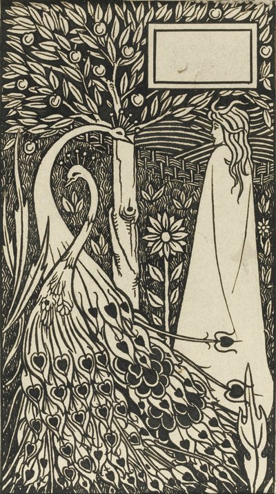 Illusztráció Sir Thomas Malory Le Morte dArthur című könyvéhez, 1893-1894 alkotó: Aubrey Beardsley