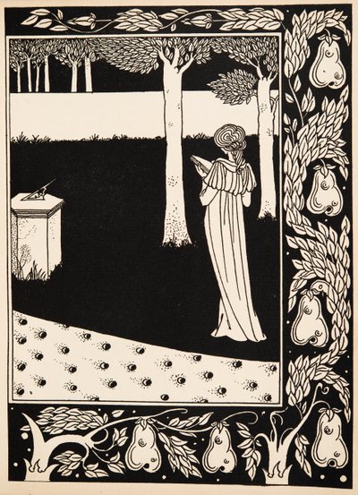 La Beale Isoud a Joyous Gardban alkotó: Aubrey Beardsley