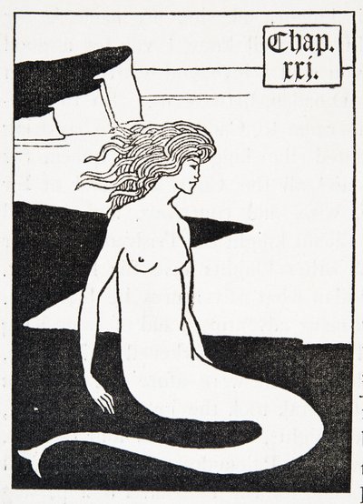 Hableány. Fejezet címe alkotó: Aubrey Beardsley