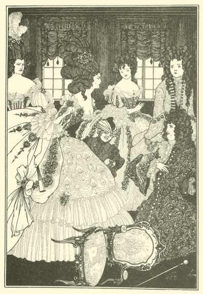 A Beaux-i és Belles-i csata alkotó: Aubrey Beardsley