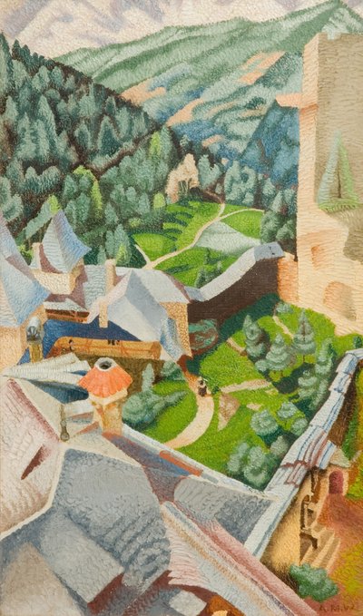 Burg, sötétzöld, 1940. alkotó: Audrey Weber