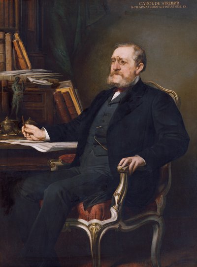 Dr. Karl von Stremayr, a Legfelsőbb Bíróság elnöke alkotó: August Eisenmenger