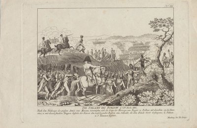 A boriszovi csata 1812. november 28-án alkotó: August Friedrich Andreas Campe
