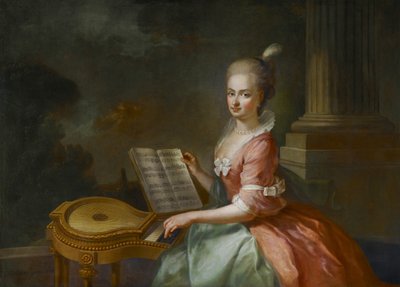 Mária Antónia liechtensteini hercegnő (1756-1821) alkotó: August Friedrich Oelenhainz