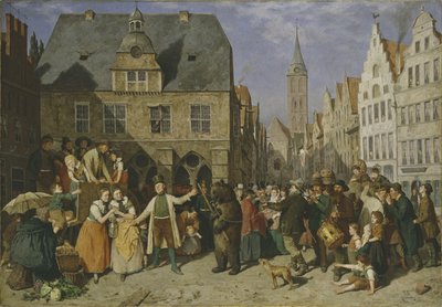 Egy táncoló medve, 1865 alkotó: August Jernberg