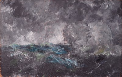Vihar a Skerriesben. "A repülő holland" alkotó: August Johan Strindberg