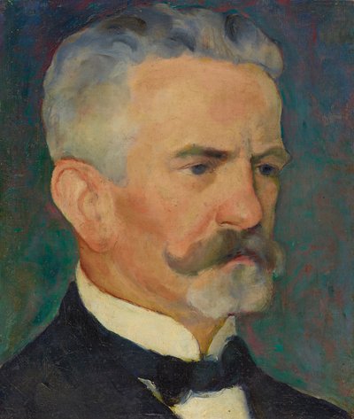 Bernhard Koehler portréja alkotó: August Macke