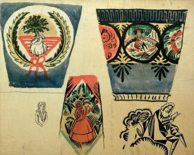 Három váza alkotó: August Macke